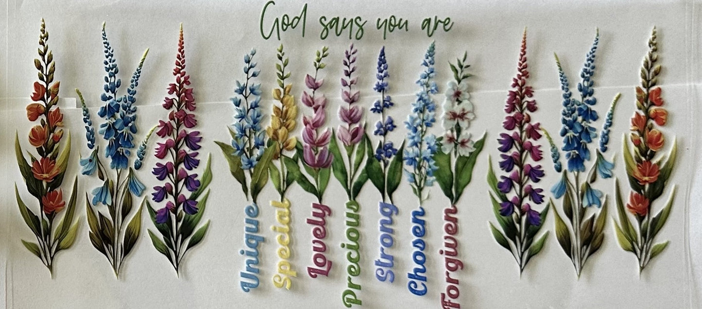 god says you are