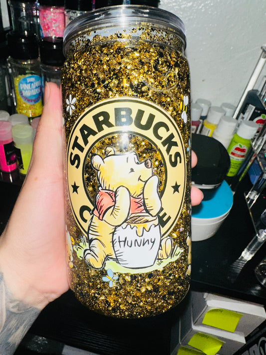 16 oz Pooh bear