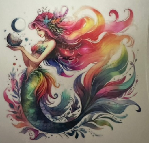 Mermaid colorful
