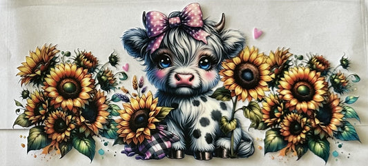 sunflower cow